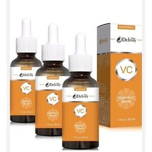3 PACK Debaiy VC Organic Vitamin C Facial Serum 1 FL OZ EACH EXP 09/26